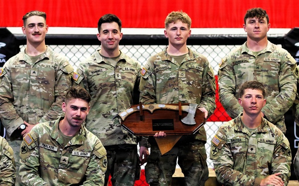 Top Finishers in Illinois Army National Guard’s Modern Army Combatives Tournament