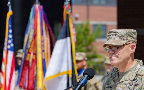 Maj. Gen. Thomas M. Feltey assumes command of V Corps