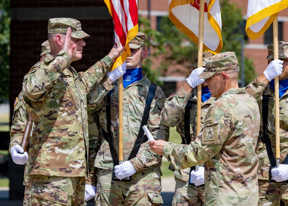 Maj. Gen. Thomas M. Feltey assumes command of V Corps