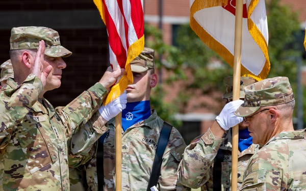 Maj. Gen. Thomas M. Feltey assumes command of V Corps