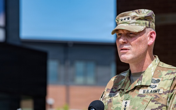 Maj. Gen. Thomas M. Feltey assumes command of V Corps