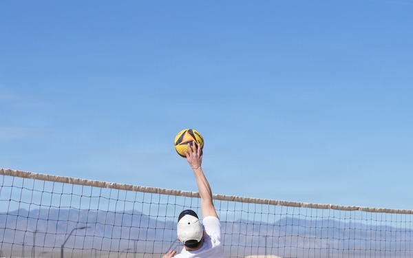 Creech Airmen participate in sports and competitions for the Creech Olympics