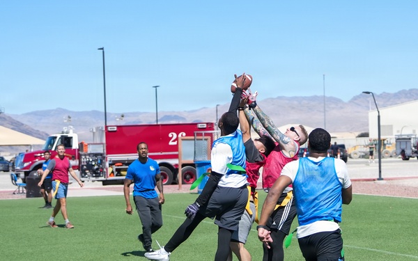 Creech Airmen participate in sports and competitions for the Creech Olympics