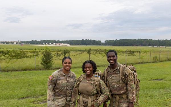 Fort Bragg Soldiers go the distance during the Danish Flyver Ruck March