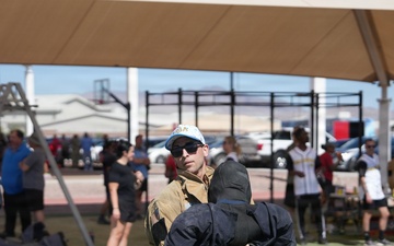 Creech Airmen participate in sports and competitions for the Creech Olympics
