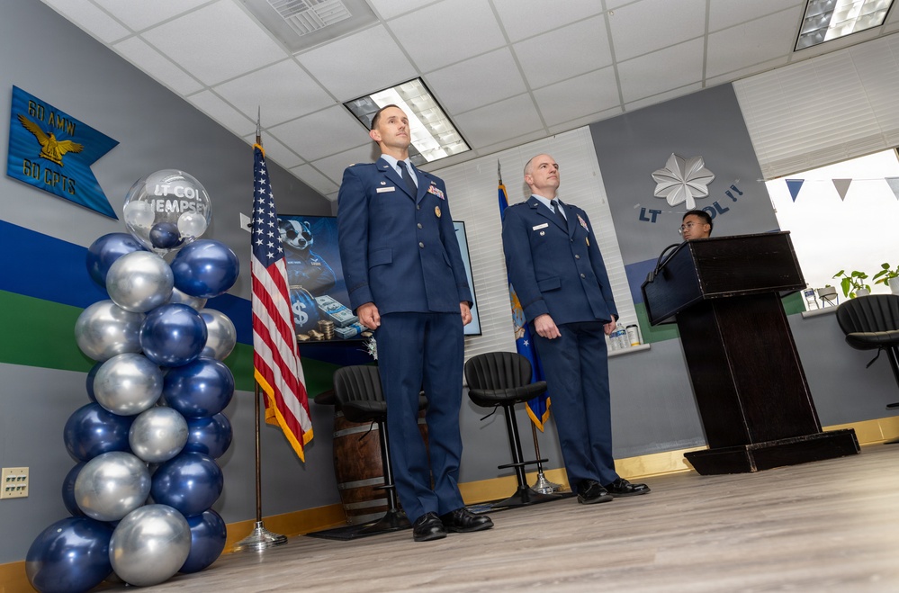 Maj. Hempsey achieves the rank of lieutenant colonel