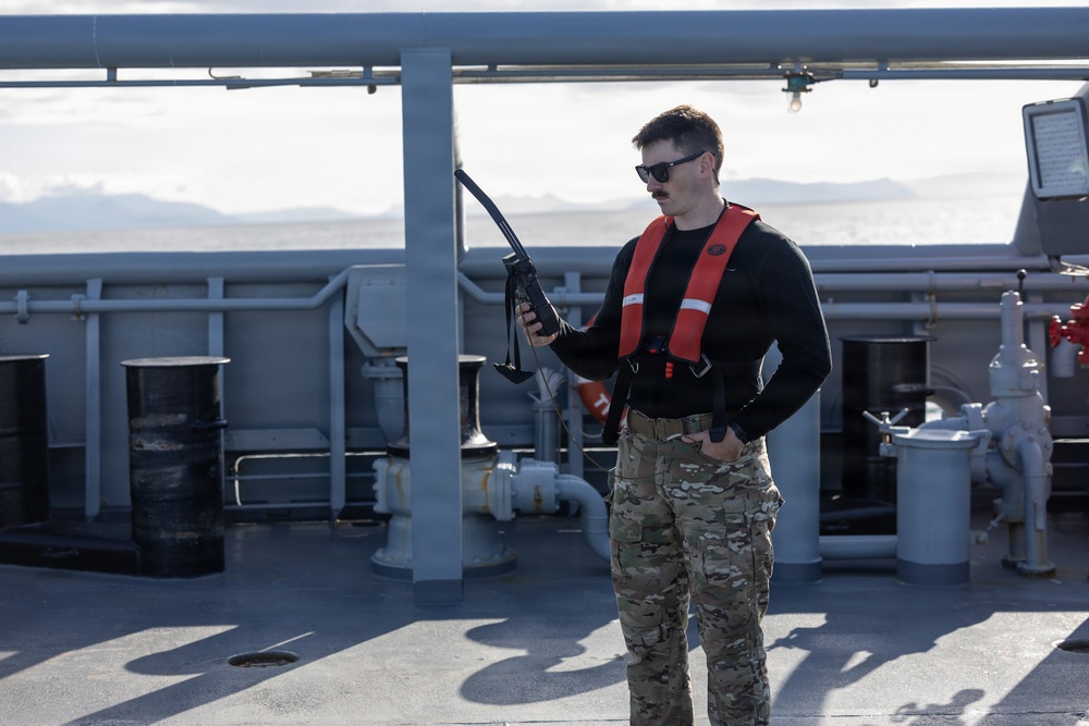 Air Force SERE Specialists Train on Open-Water Rescues off Iceland