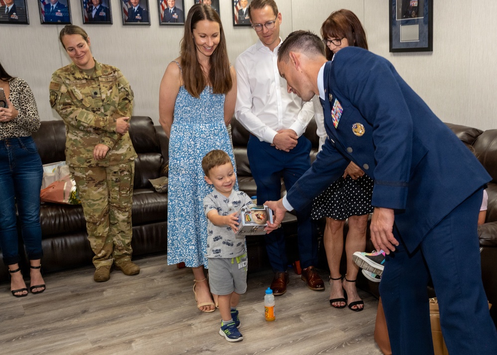 Maj. Hempsey achieves the rank of lieutenant colonel