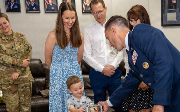 Maj. Hempsey achieves the rank of lieutenant colonel