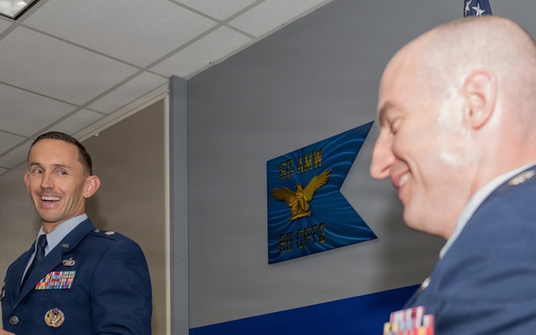 Maj. Hempsey achieves the rank of lieutenant colonel
