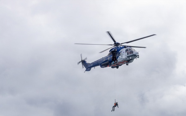 Air Force SERE Specialists Train on Open-Water Rescues off Iceland