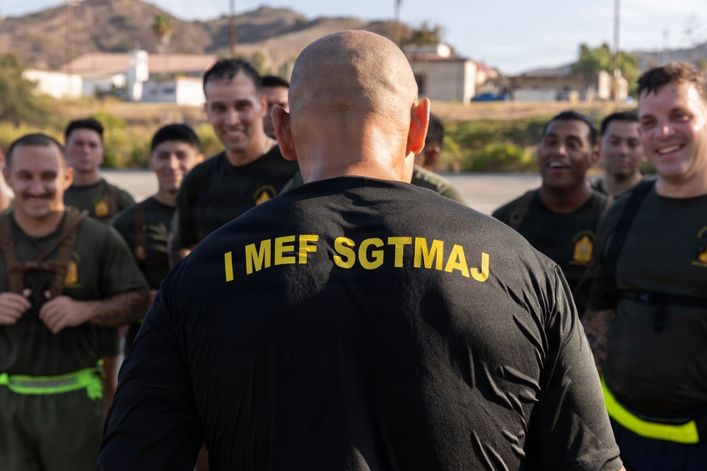 I MEF Sgt. Maj. Visits SNCO Leadership School 5-26