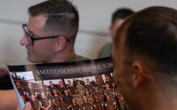 I MEF Sgt. Maj. Visits SNCO Leadership School 5-26