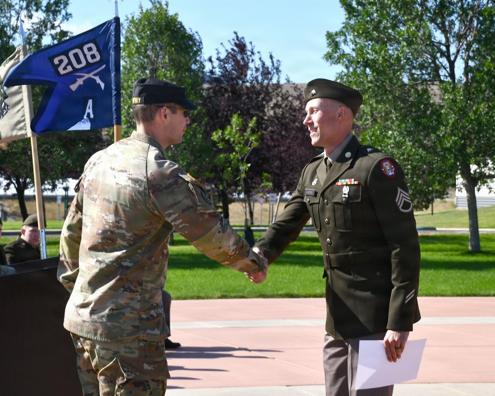 Montana Army National Guard OCS Graduation 2026