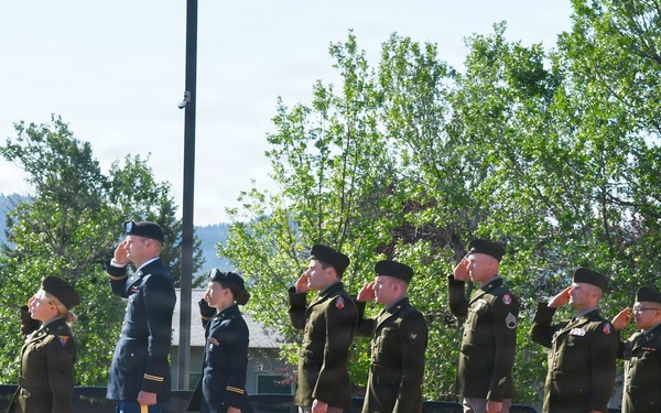 Montana Army National Guard OCS Graduation 2026