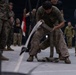 U.S. Marines with 1st LAR, 4th LAR participate in  physical fitness challenge during the Coral-Balmoral Cup