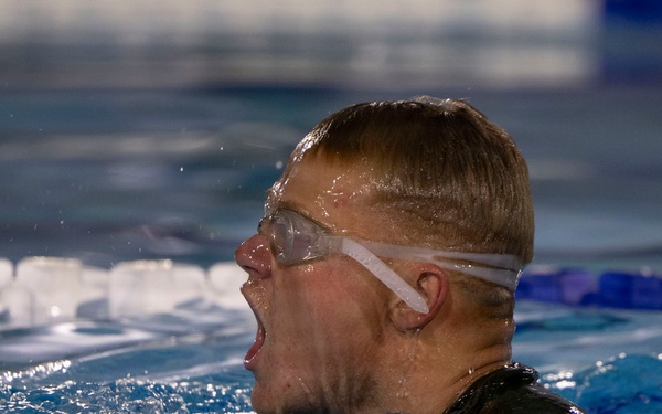 U.S. Marines with 1st LAR, 4th LAR participate in  physical fitness challenge during the Coral-Balmoral Cup