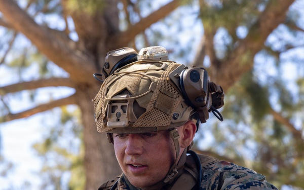 U.S. Navy Corpsman with 4th Med. Bn. participate in prolonged casualty care exercise