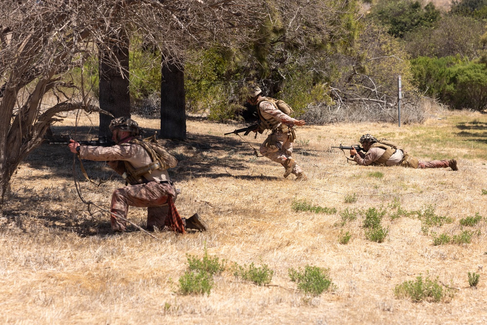 U.S. Navy Corpsman with 4th Med. Bn. participate in prolonged casualty care exercise