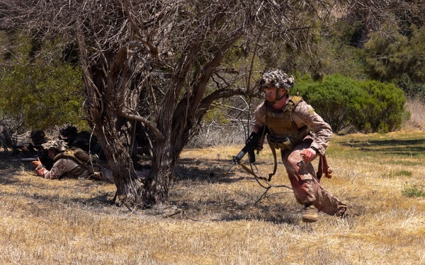 U.S. Navy Corpsman with 4th Med. Bn. participate in prolonged casualty care exercise