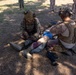 U.S. Navy Corpsman with 4th Med. Bn. participate in prolonged casualty care exercise