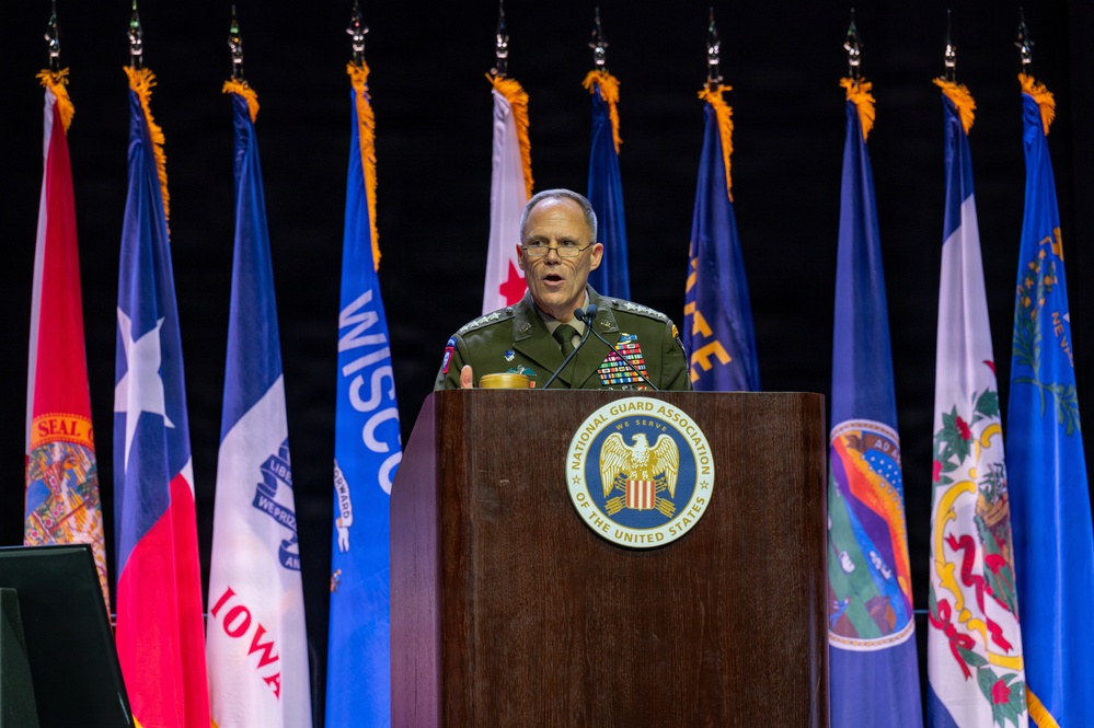 Three Components, One Army: LaNeve Stresses Integration, Modernization at National Guard Conference