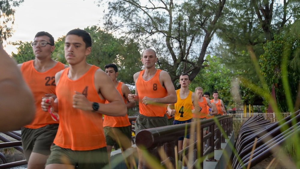 DELAYEN 26: MRF-D Marines, French soldiers participate in physical training