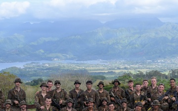 DELAYEN 26: MRF-D Marines, French soldiers conduct culminating hike for commando course