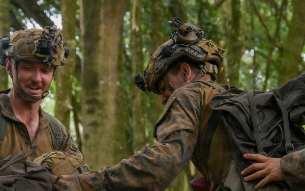 DELAYEN 26: MRF-D Marines, French soldiers participate in squad obstacle course