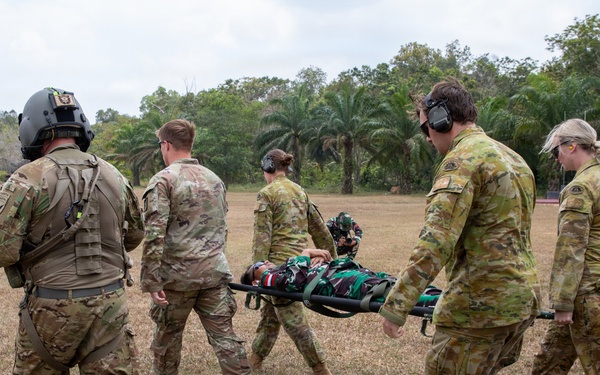SGS26 Multinational Hot and Cold Load Medical Evacuation Training