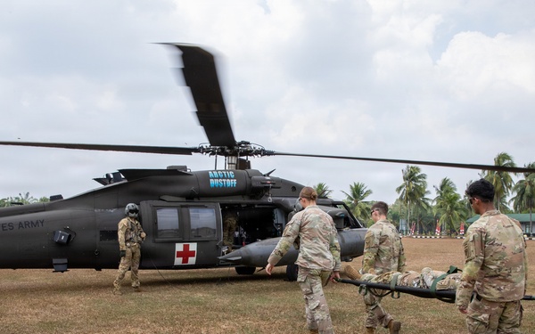 SGS26 Multinational Hot and Cold Load Medical Evacuation Training