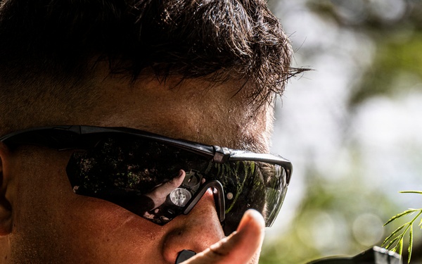 U.S. Marines with 3rd LCT participate in a basic skills package