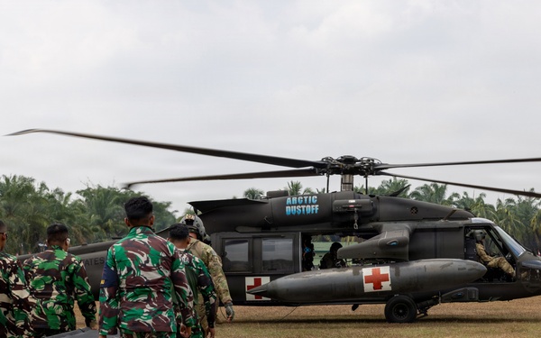 SGS26 Multinational Hot and Cold Load Medical Evacuation Training