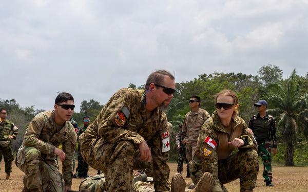 SGS26 Multinational Hot and Cold Load Medical Evacuation Training
