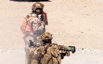 U.S. Marines with Echo Co., 2nd Bn., 1st Marines, hold execute urban platoon assaults