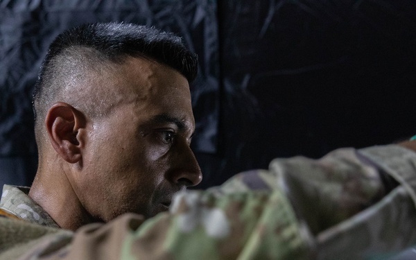 U.S. Army Maj. Sidhartha Chaudhaury handles and analyzes mosquito DNA
