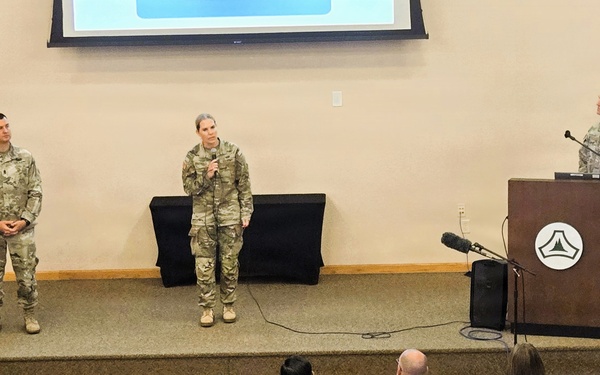 New commander holds first Fort McCoy Garrison town hall, discusses installation priorities and upcoming projects