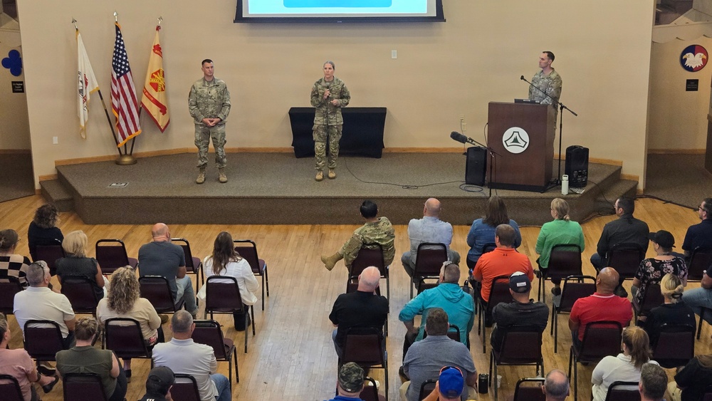 New commander holds first Fort McCoy Garrison town hall, discusses installation priorities and upcoming projects