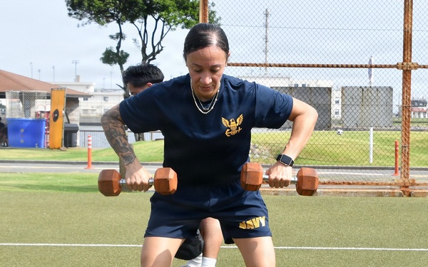 Fit to Fight: Over 100 FLC Yokosuka Personnel Kick Off Inaugural Command PT