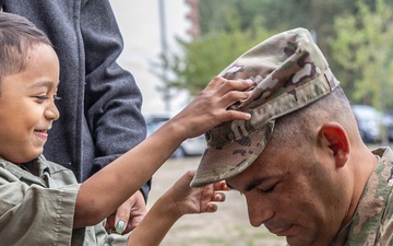 From theater sustainment to battalion leadership: Blas prepares for 553rd DSSB