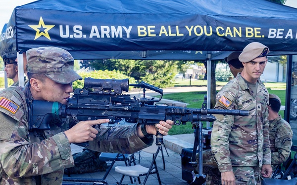 From Infantry to Field Artillery to everything in-between, USMA cadets gather knowledge on 16 Army branches during Branch Week