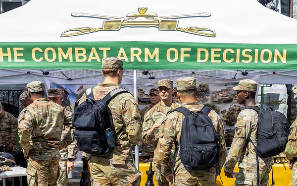 From Infantry to Field Artillery to everything in-between, USMA cadets gather knowledge on 16 Army branches during Branch Week