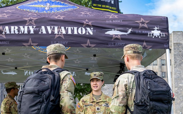 From Infantry to Field Artillery to everything in-between, USMA cadets gather knowledge on 16 Army branches during Branch Week