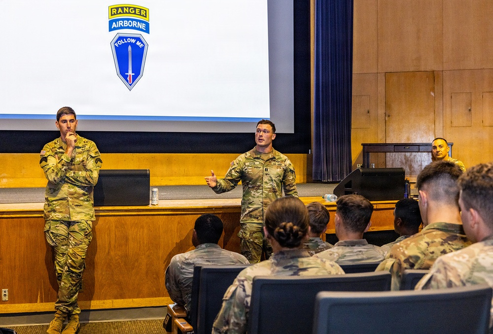 From Infantry to Field Artillery to everything in-between, USMA cadets gather knowledge on 16 Army branches during Branch Week