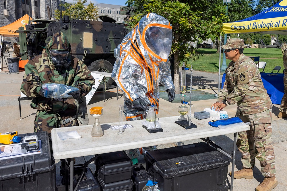 From Infantry to Field Artillery to everything in-between, USMA cadets gather knowledge on 16 Army branches during Branch Week