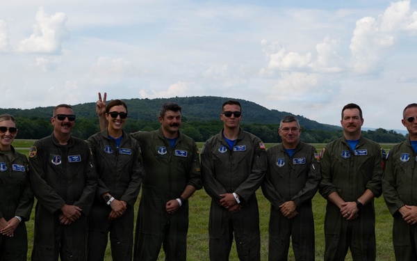 At the New York Airshow