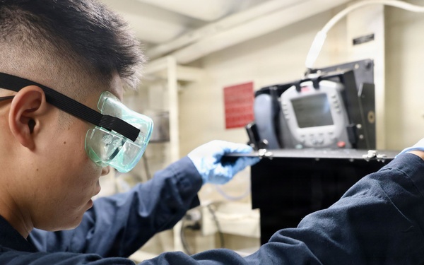 John Finn Tests Oil Samples
