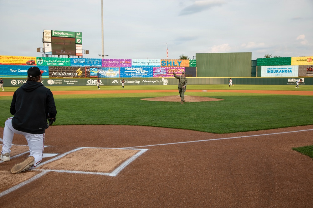 Frederick Keys host Fort Detrick Night
