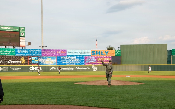 Frederick Keys host Fort Detrick Night