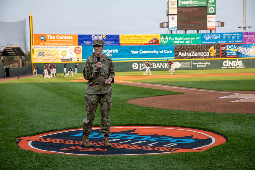 Frederick Keys host Fort Detrick Night